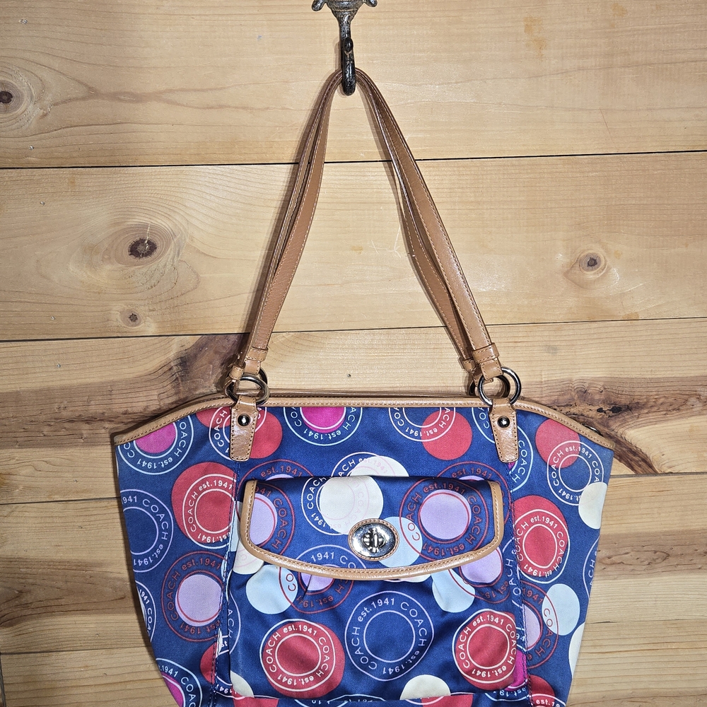 Coach Multicolor Tote Bag